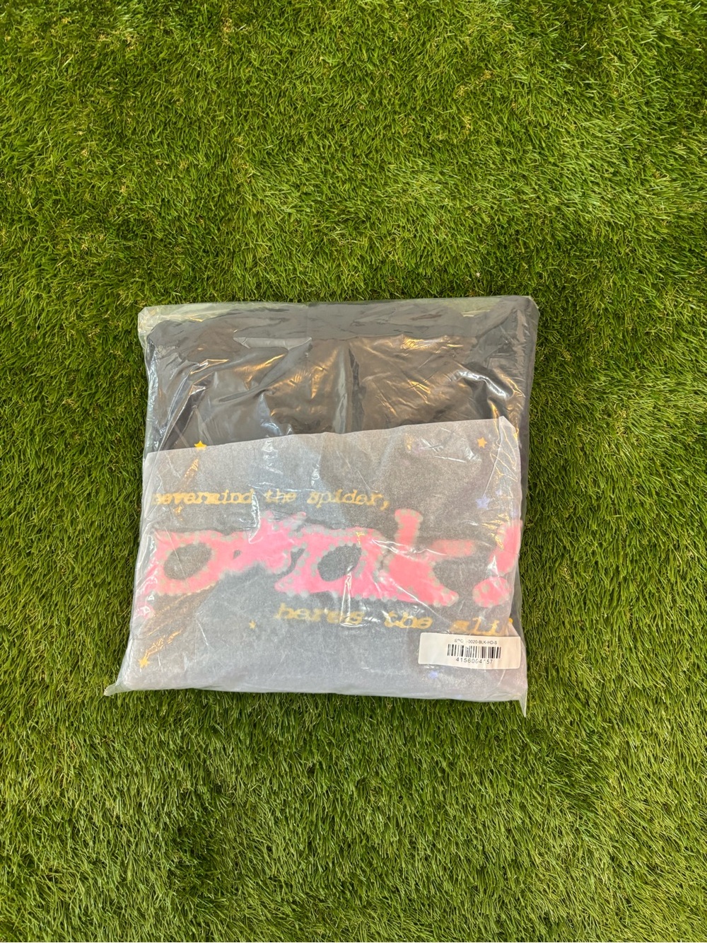 P*nk Sp5der Hoodie ( Black Version ) Heavy weight